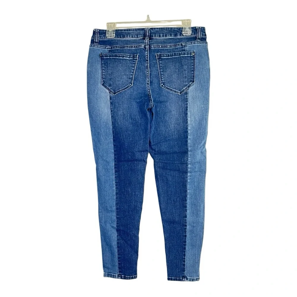 Kensie Jeans  10/30  Two Tone Color  Skinny Jeans - Picture 2 of 7